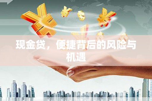 恒春现金贷，便捷背后的风险与机遇