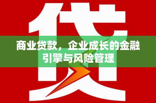 恒春商业贷款，企业成长的金融引擎与风险管理
