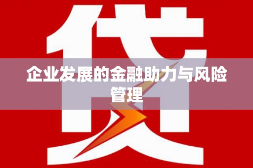 恒春企业发展的金融助力与风险管理