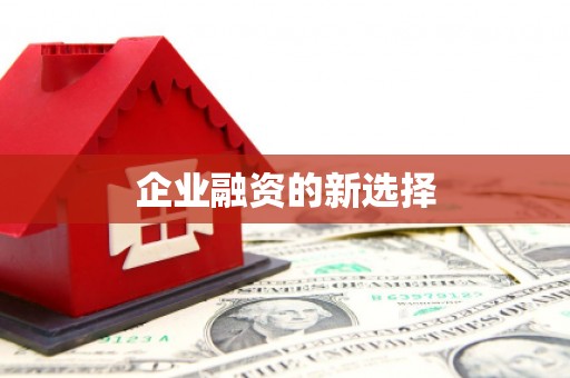 恒春企业融资的新选择