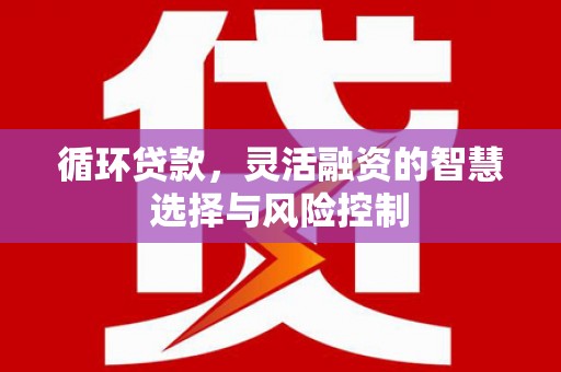 恒春循环贷款，灵活融资的智慧选择与风险控制