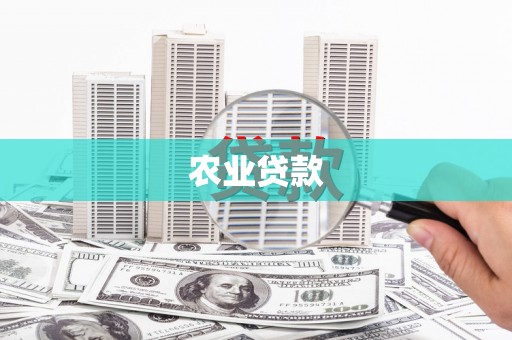 恒春农业贷款