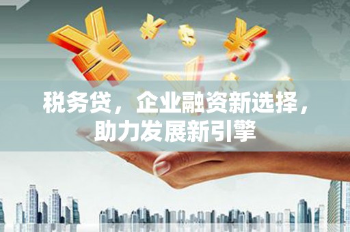 恒春税务贷，企业融资新选择，助力发展新引擎
