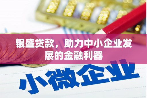 恒春银盛贷款，助力中小企业发展的金融利器