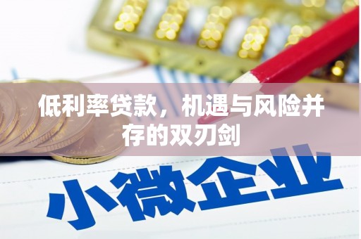 恒春低利率贷款，机遇与风险并存的双刃剑